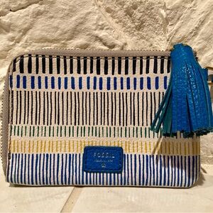 NWOT Fossil 1954 “Key-Per” mini clutch wristlet wallet